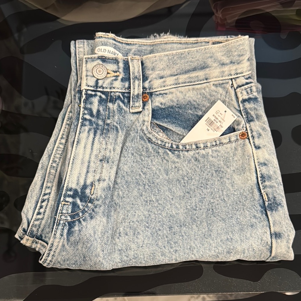 Old Navy Light Blue Denim Jeans acid wash